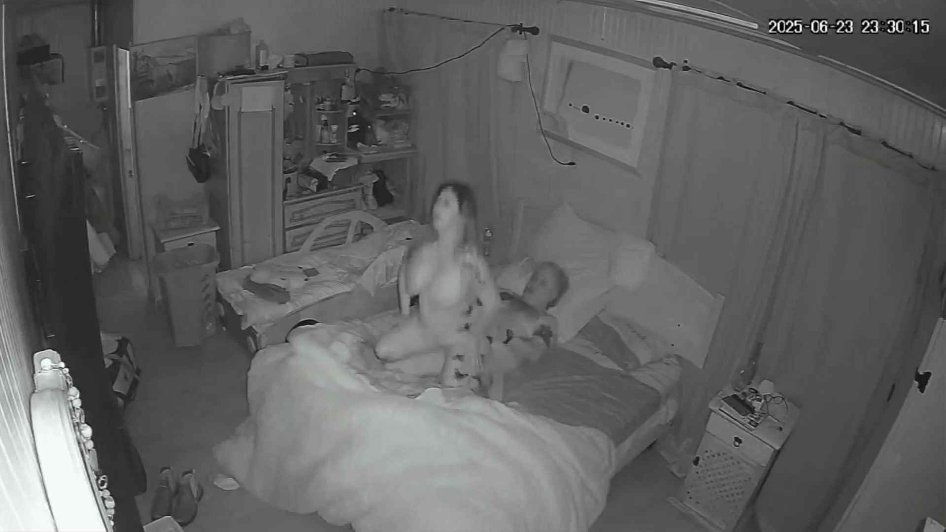 CCTV Bedroom Leak - Hot Private Session 063