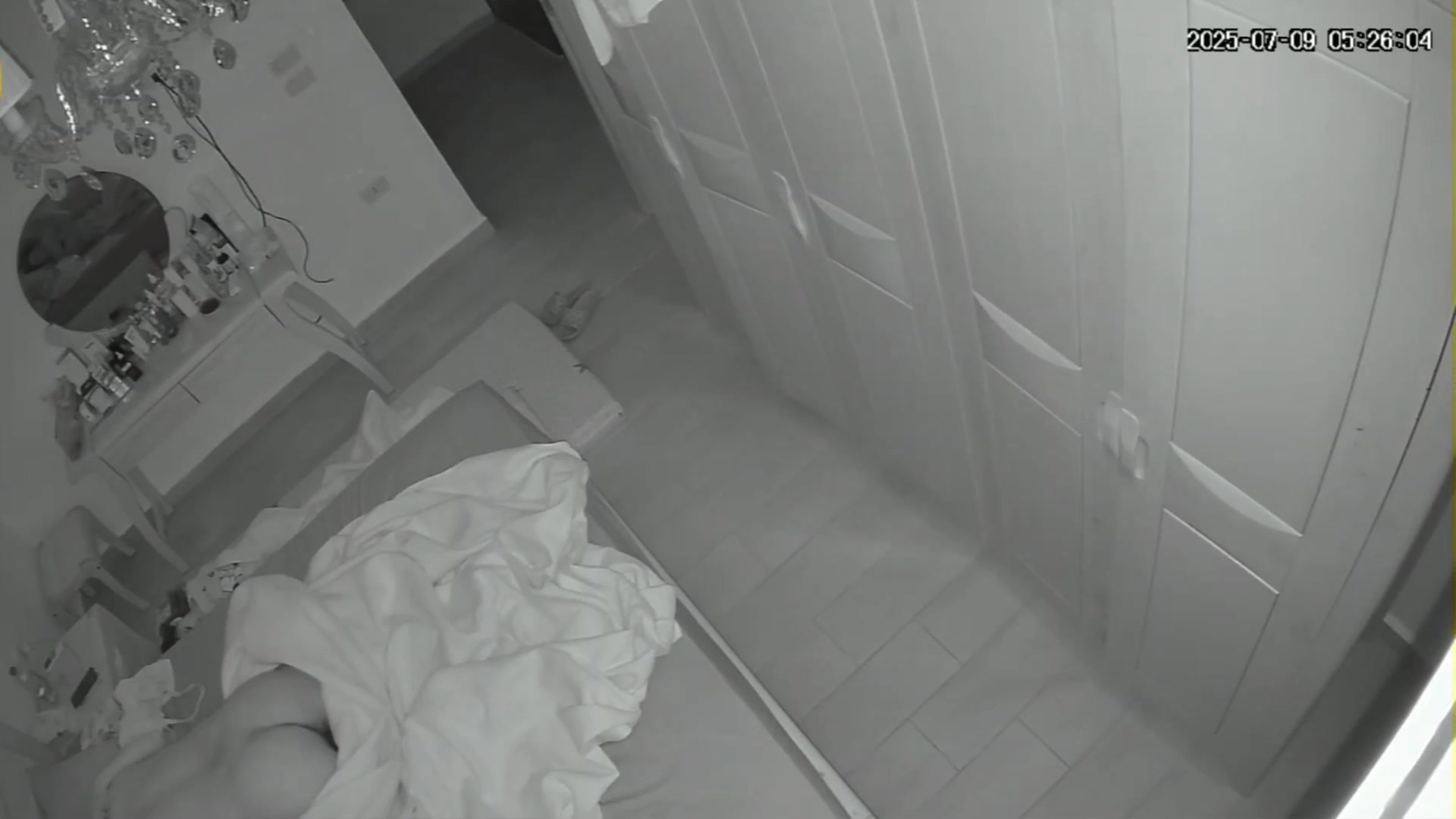 Bedroom Security Camera Caught Everything 064