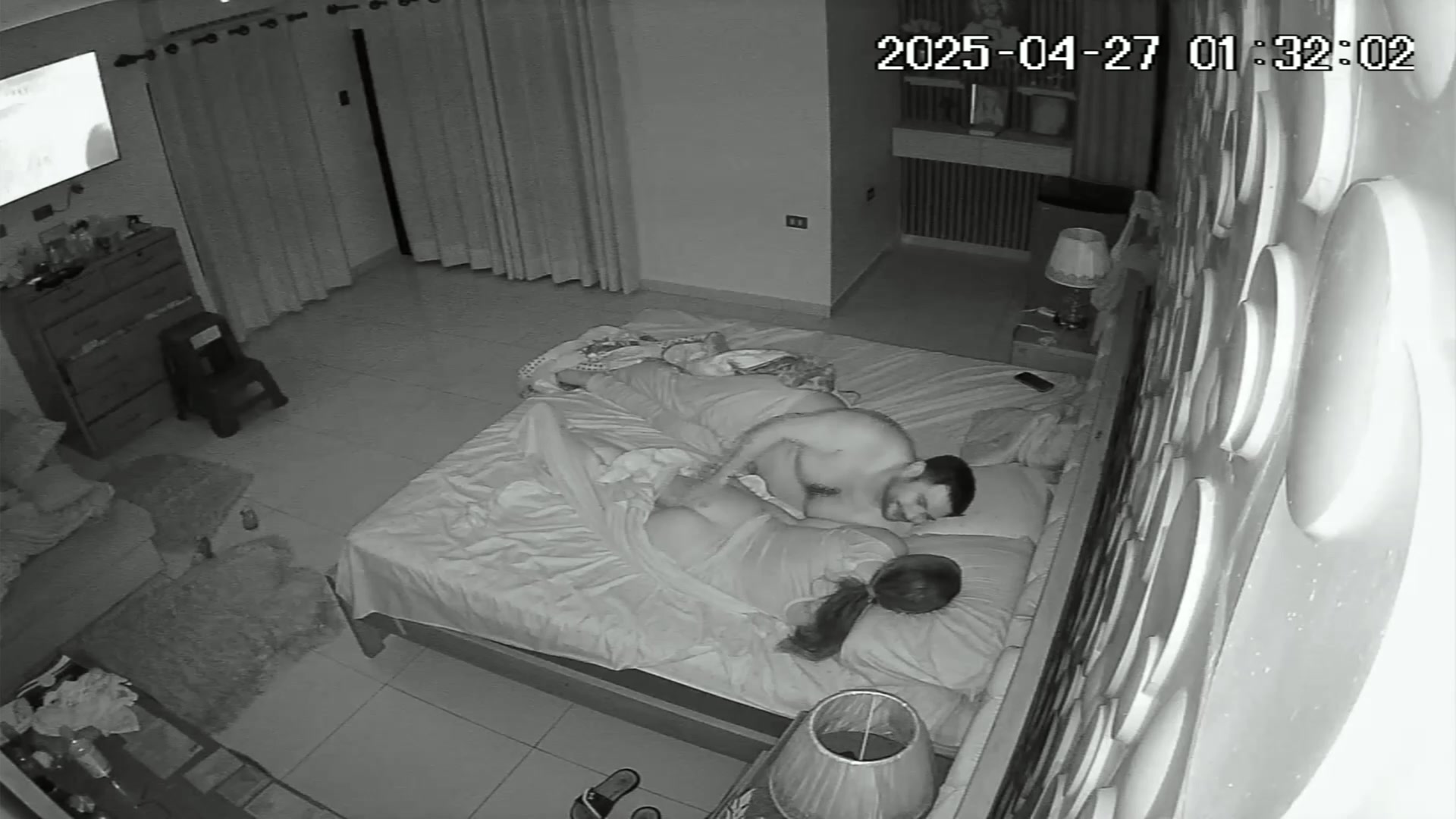 Unfiltered Bedroom IP Cam - 100% Real 079