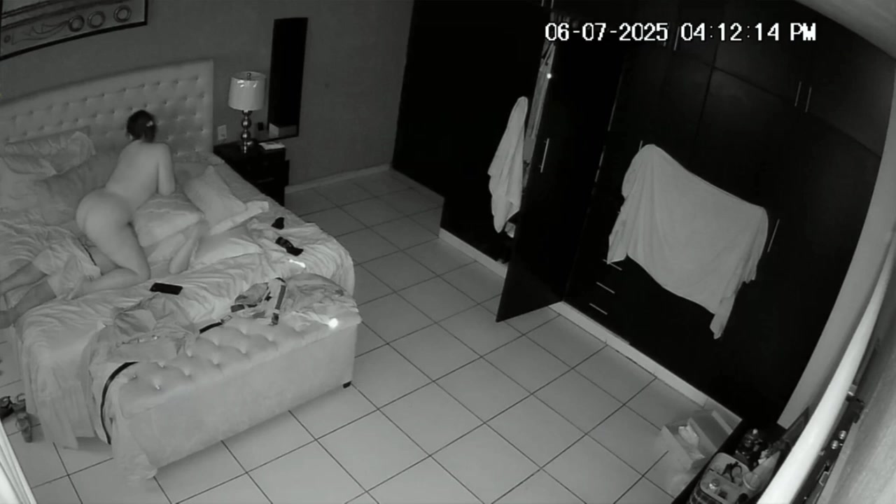 Home IP Camera Bedroom Session Leaked 083