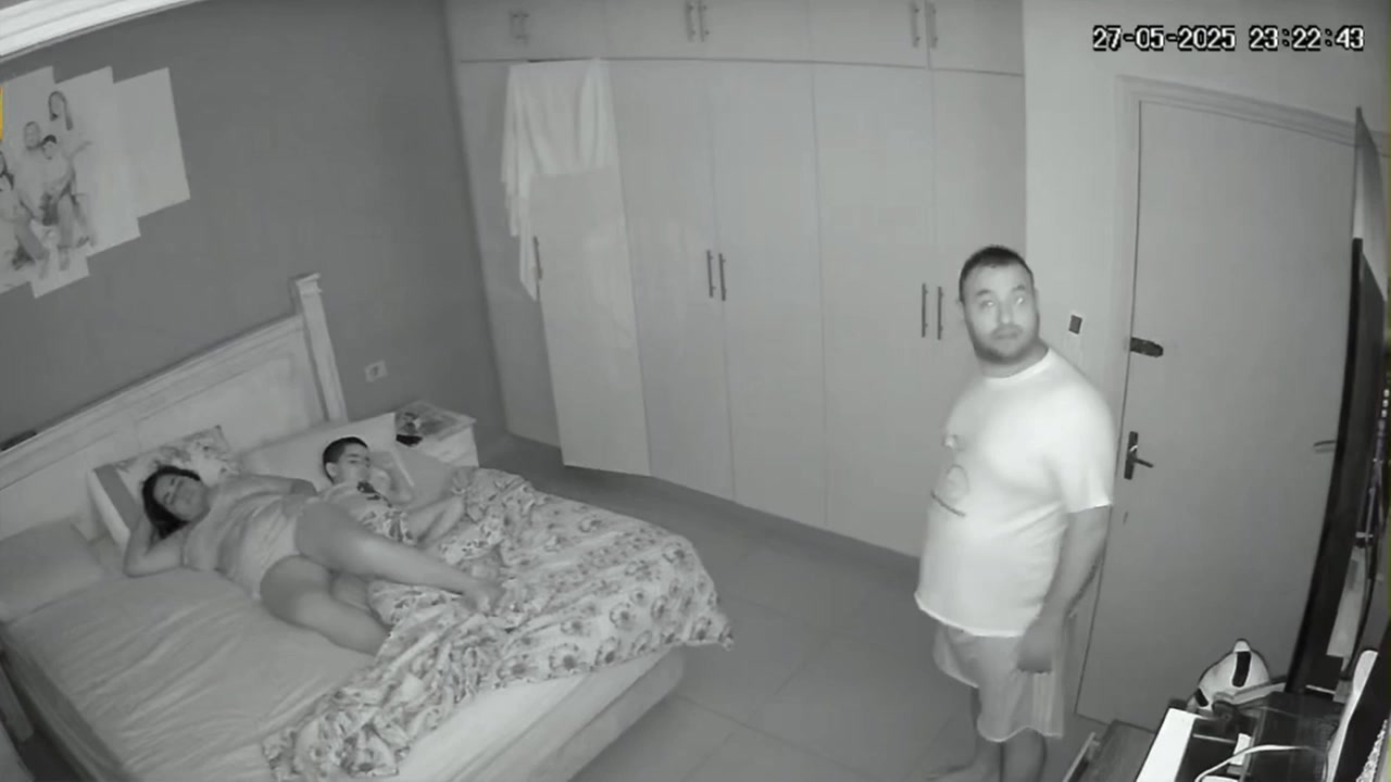 Secret Bedroom Cam Captures Real Couple 113