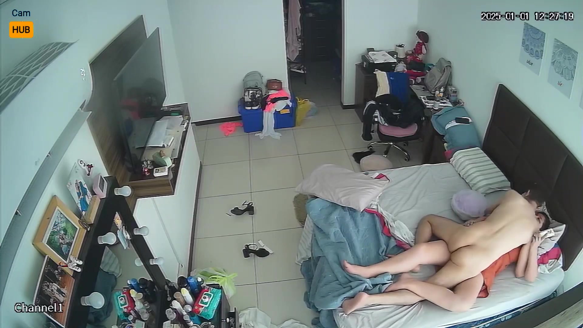Asian Couple Bedroom Spy Cam Leaked 167