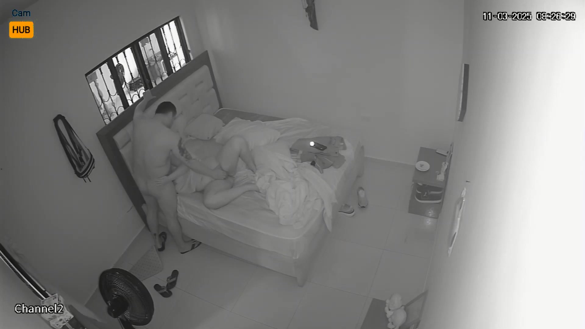 Asian Bedroom IP Cam - Authentic Footage 170