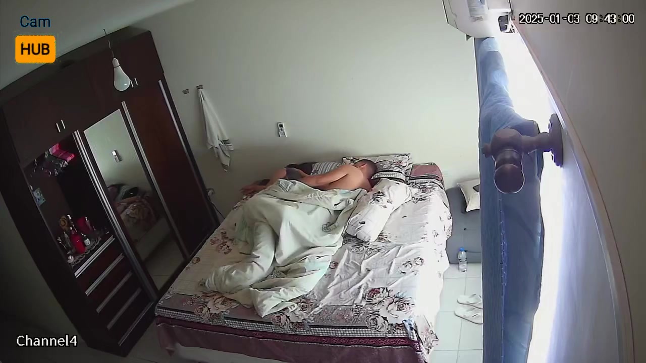 Asian Bedroom IP Cam - Authentic Footage 200