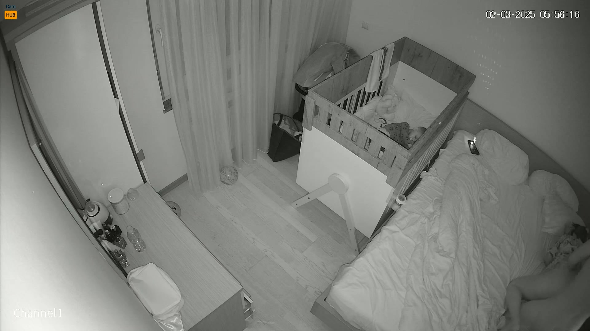 Asian Bedroom IP Cam - Authentic Footage 275