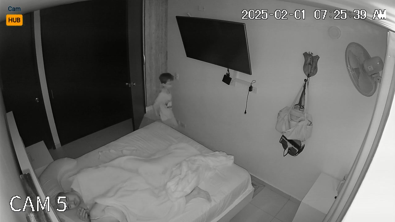 Asian Bedroom IP Cam - Authentic Footage 295