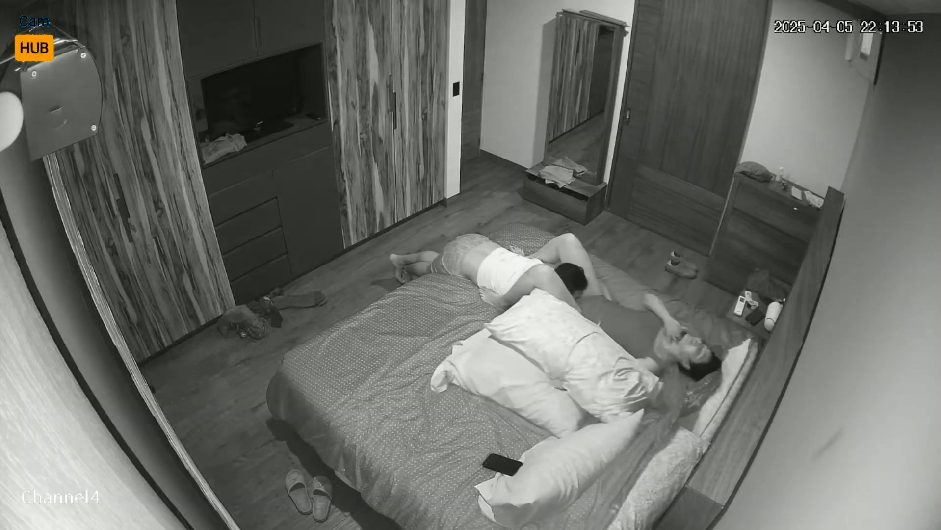 Asian Bedroom IP Cam - Authentic Footage 325