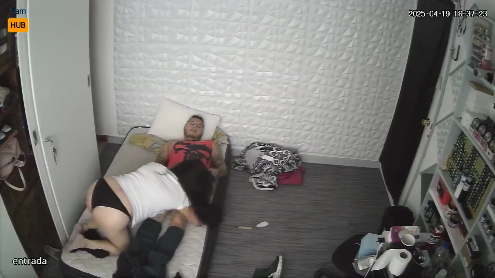 Japan Bedroom Hidden Camera Recording 361