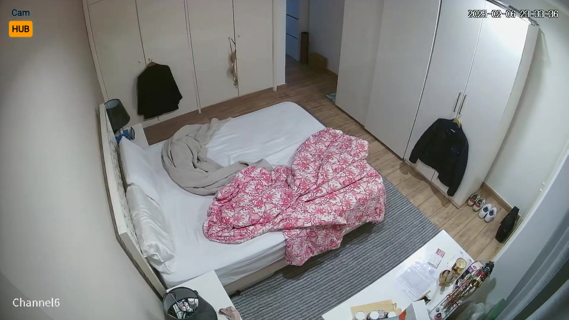 Asian Bedroom IP Cam - Authentic Footage 395