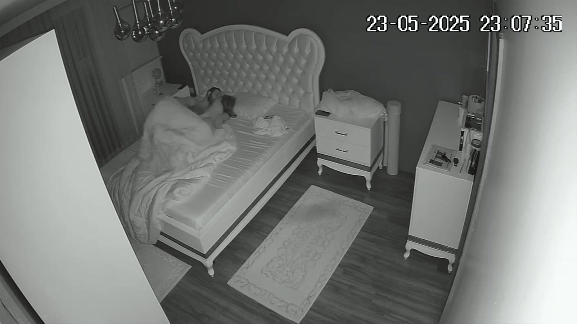Mature Woman Caught on Bedroom IP Cam 515