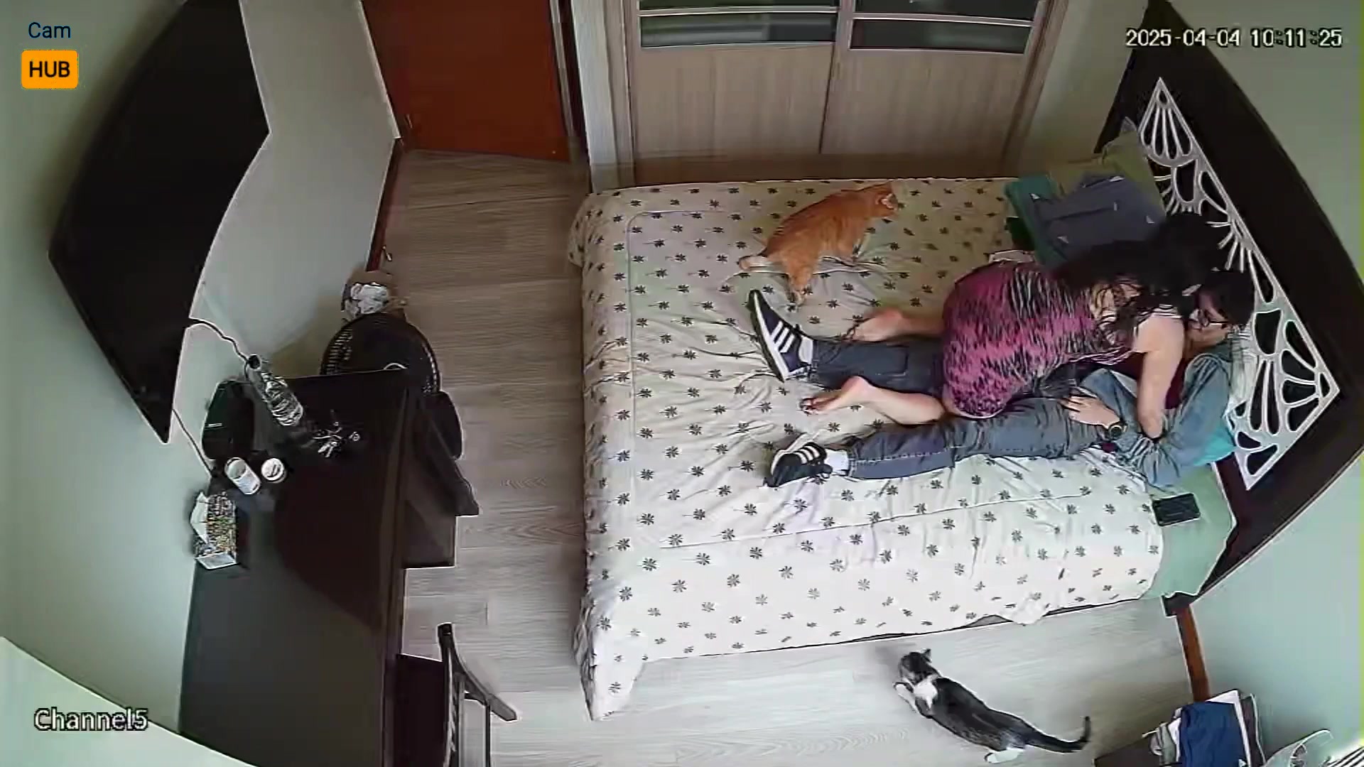 Bedroom Security Camera Caught Everything 559