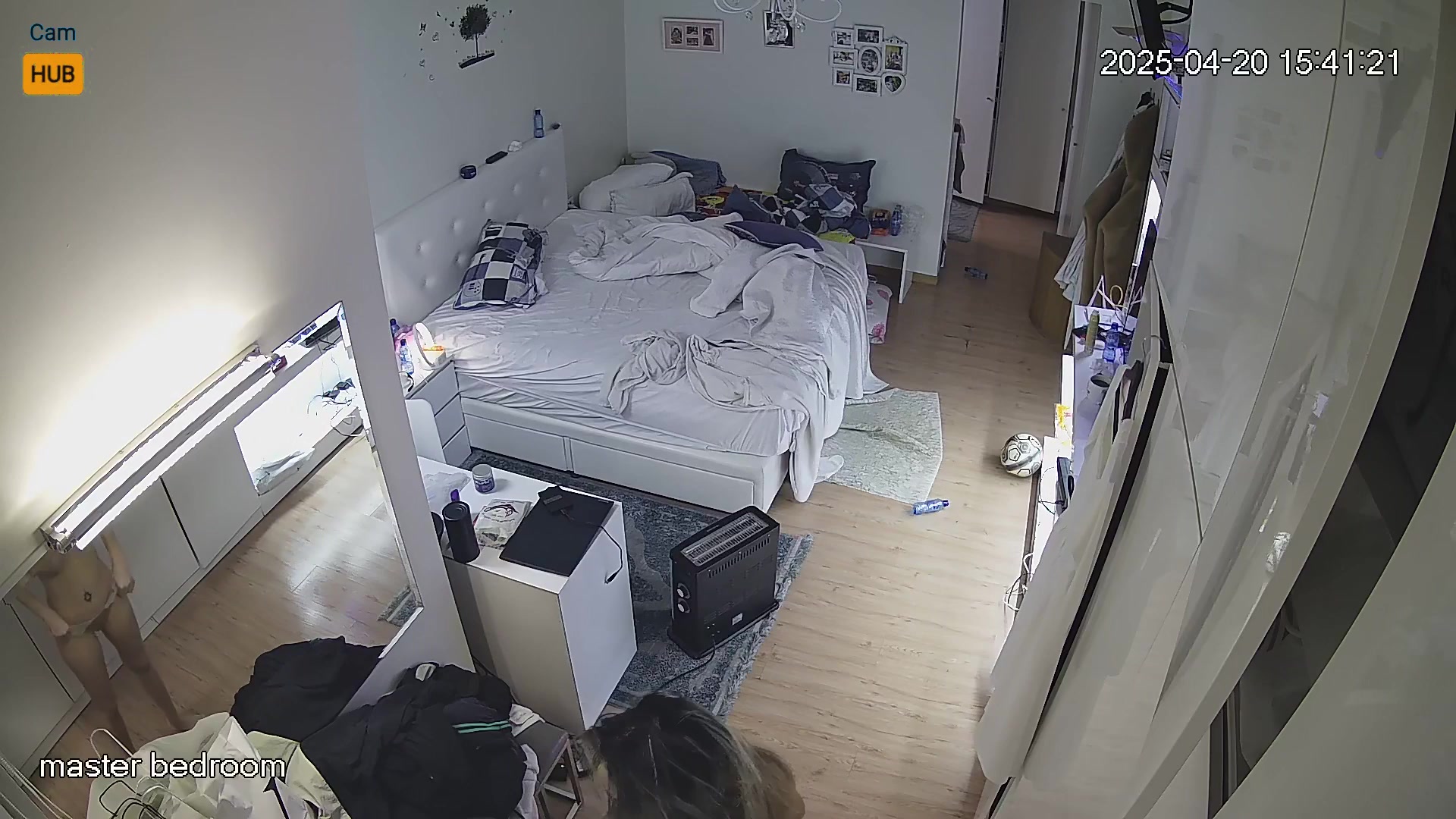 Morning Bedroom Sessions Caught on CCTV 562