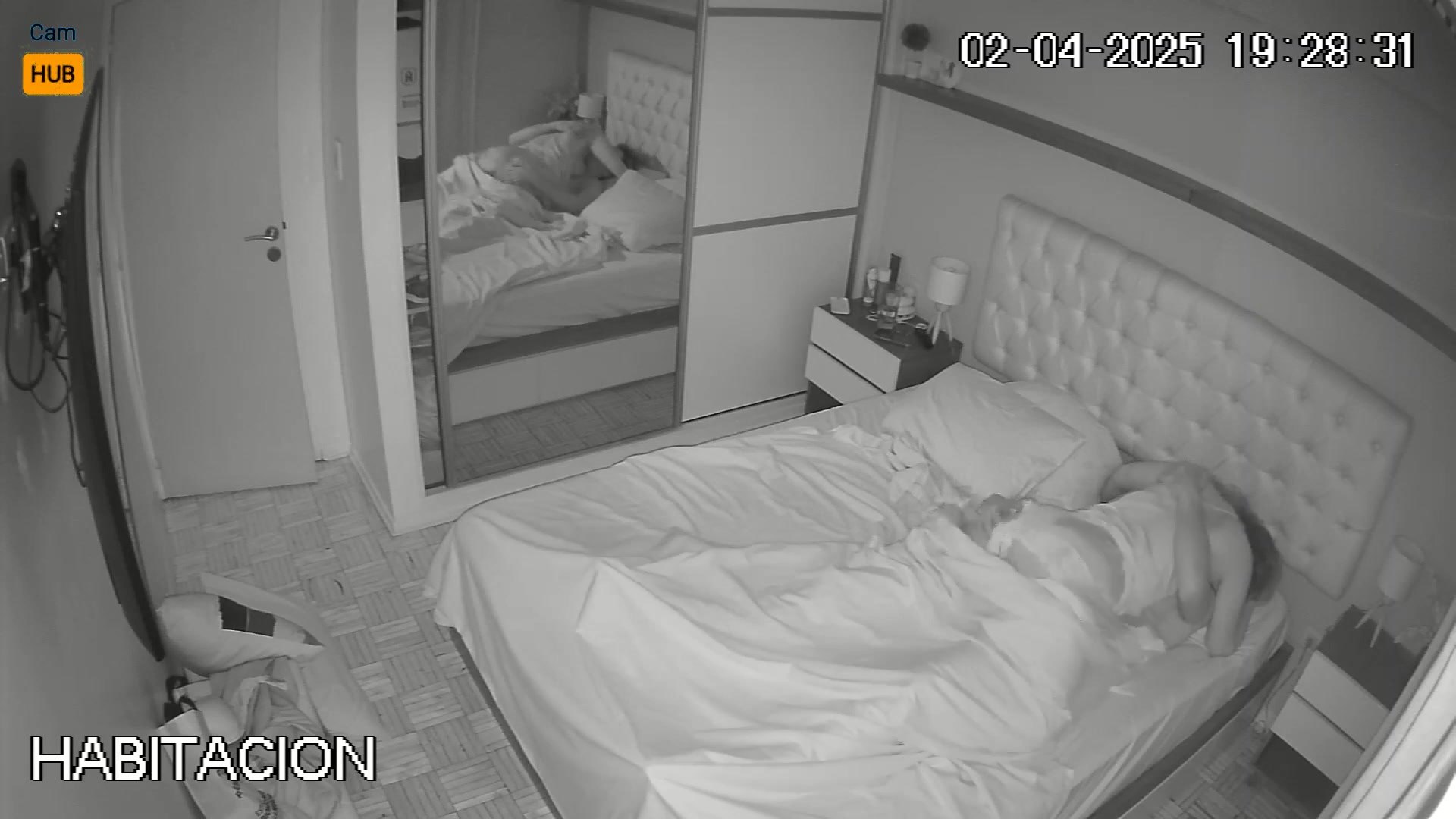 Hidden Cam Bedroom - All Night Recording 563