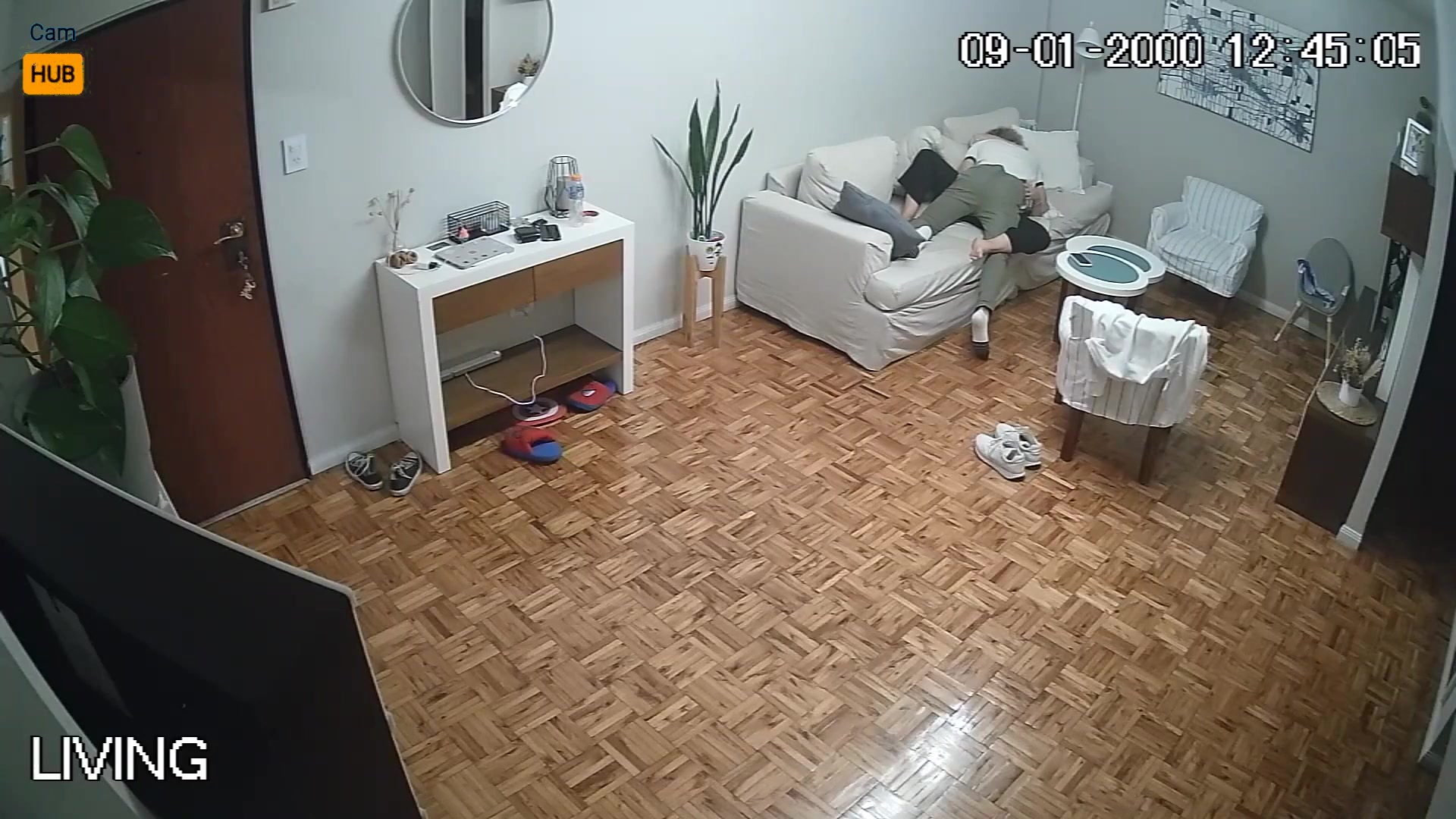 Bedroom Solo Session Caught on IP Camera 565