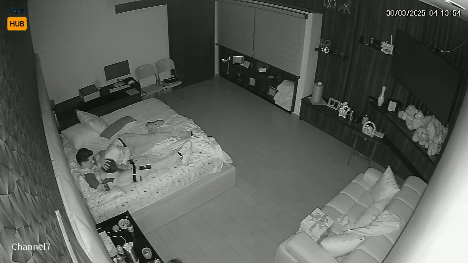 Unfiltered Bedroom IP Cam - 100% Real 574