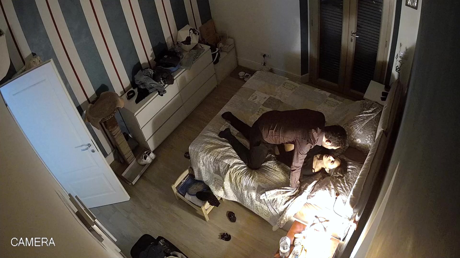 Bedroom Cam Wakes Up to Hot Action 616
