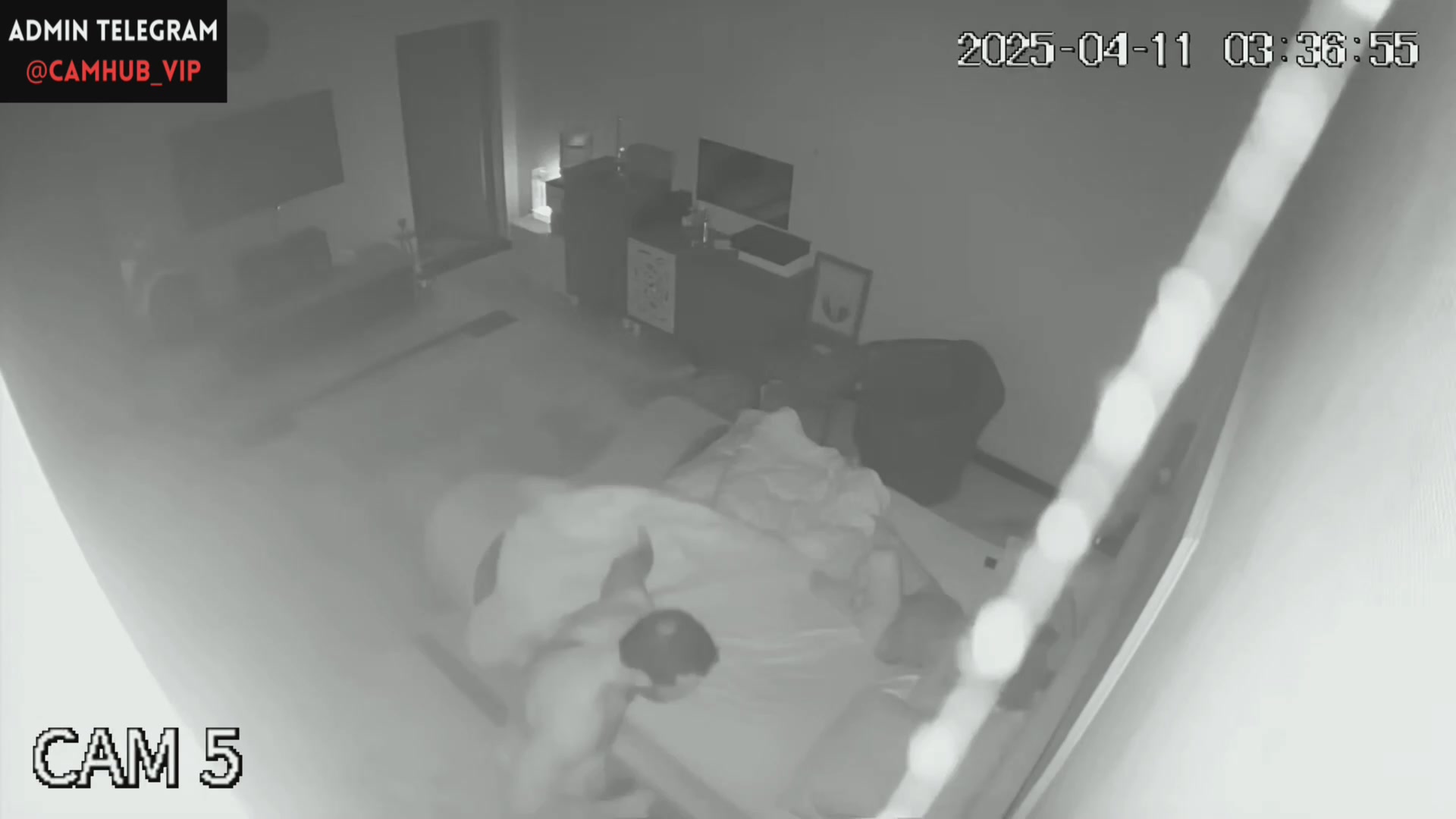 Bedroom Solo Session Caught on IP Camera 620