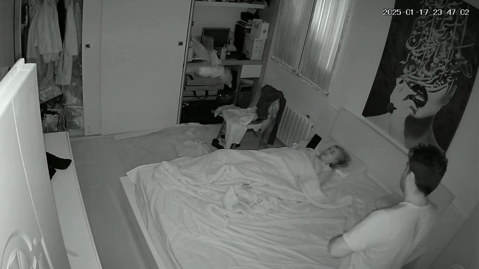 Real Hidden Cam Bedroom - No Script 659