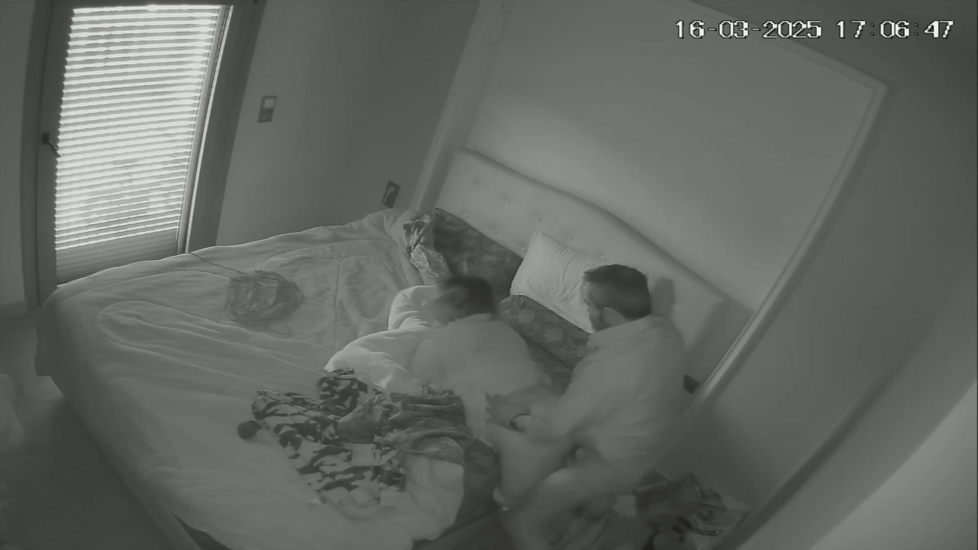 Hidden Cam Bedroom - All Night Recording 673