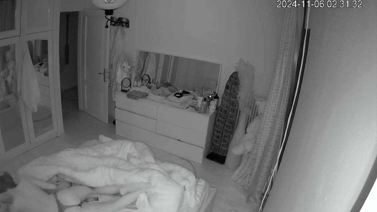 Bedroom Voyeur IP Camera Recording 691