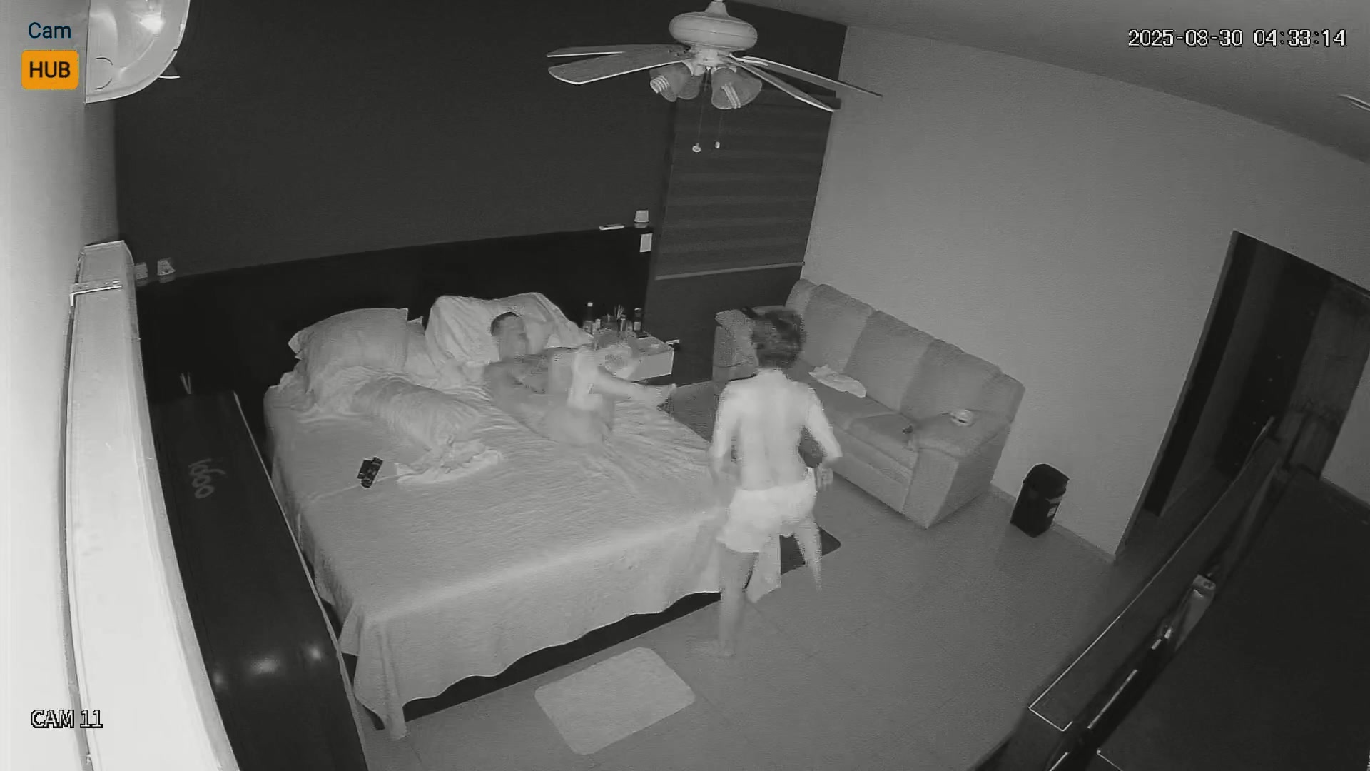 Hidden IP Camera Records Intimate Bedroom Moments 001