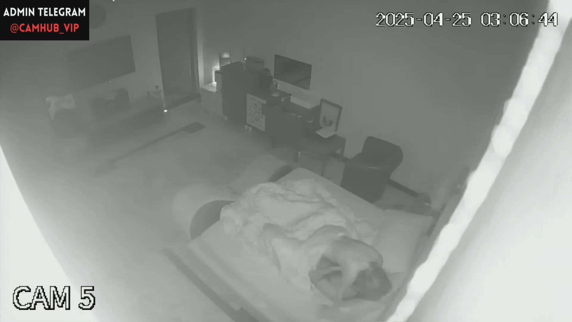 Bedroom Peephole Cam - Real Couple 694