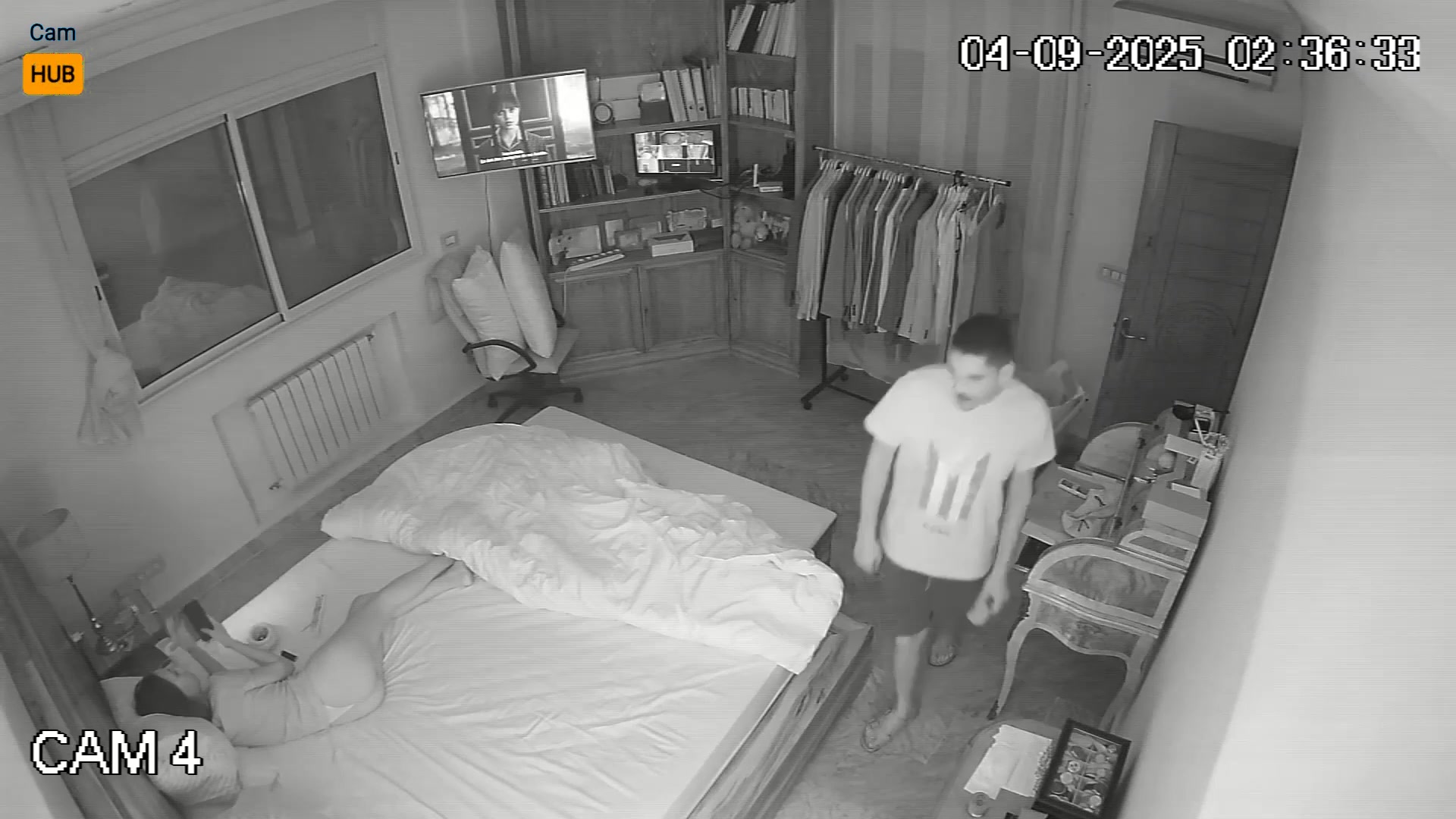 Genuine Bedroom Camera Footage - Unedited 018