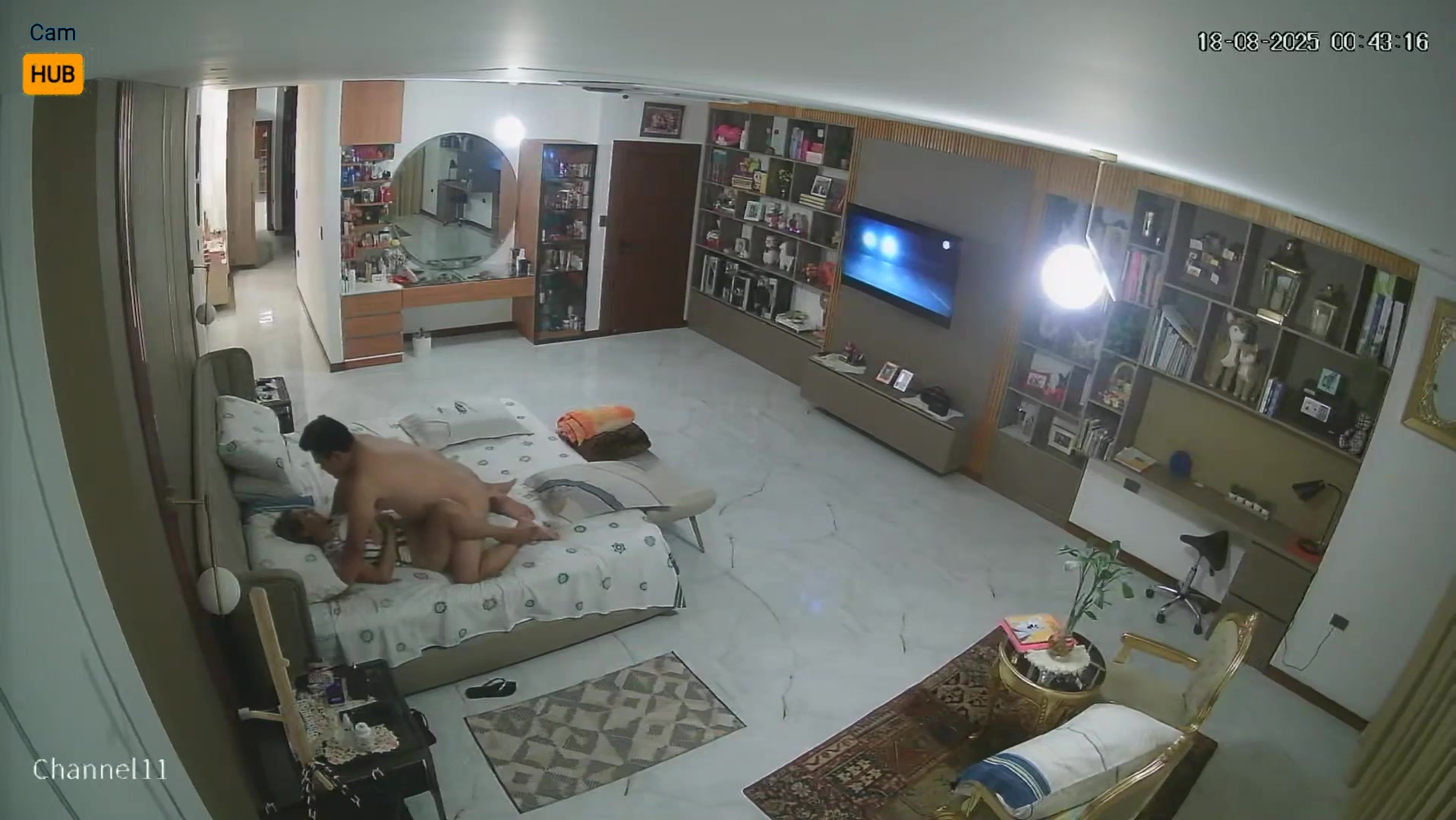 Mature Woman Caught on Bedroom IP Cam 020